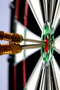 on target