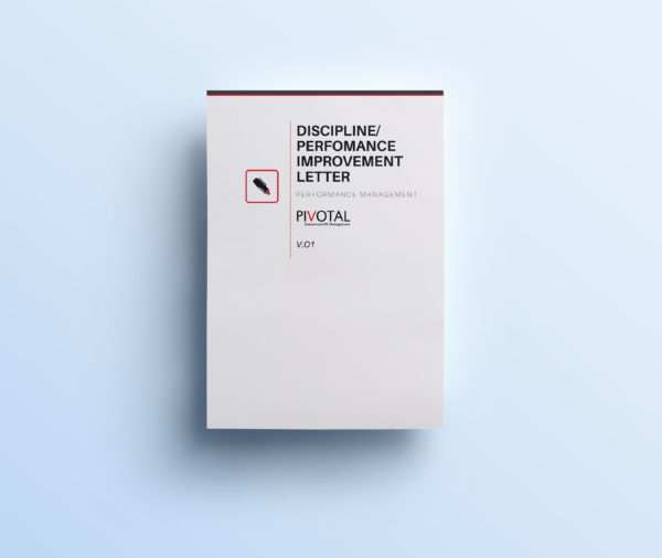 Discipline/Performance Improvement Letter - Image 2