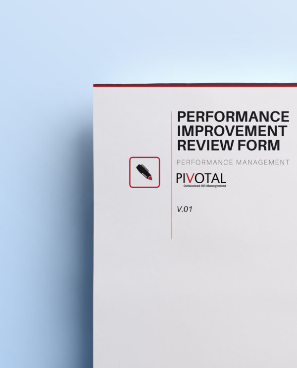 Performance Improvement Plan