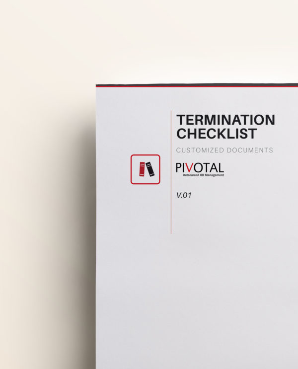 Termination Checklist