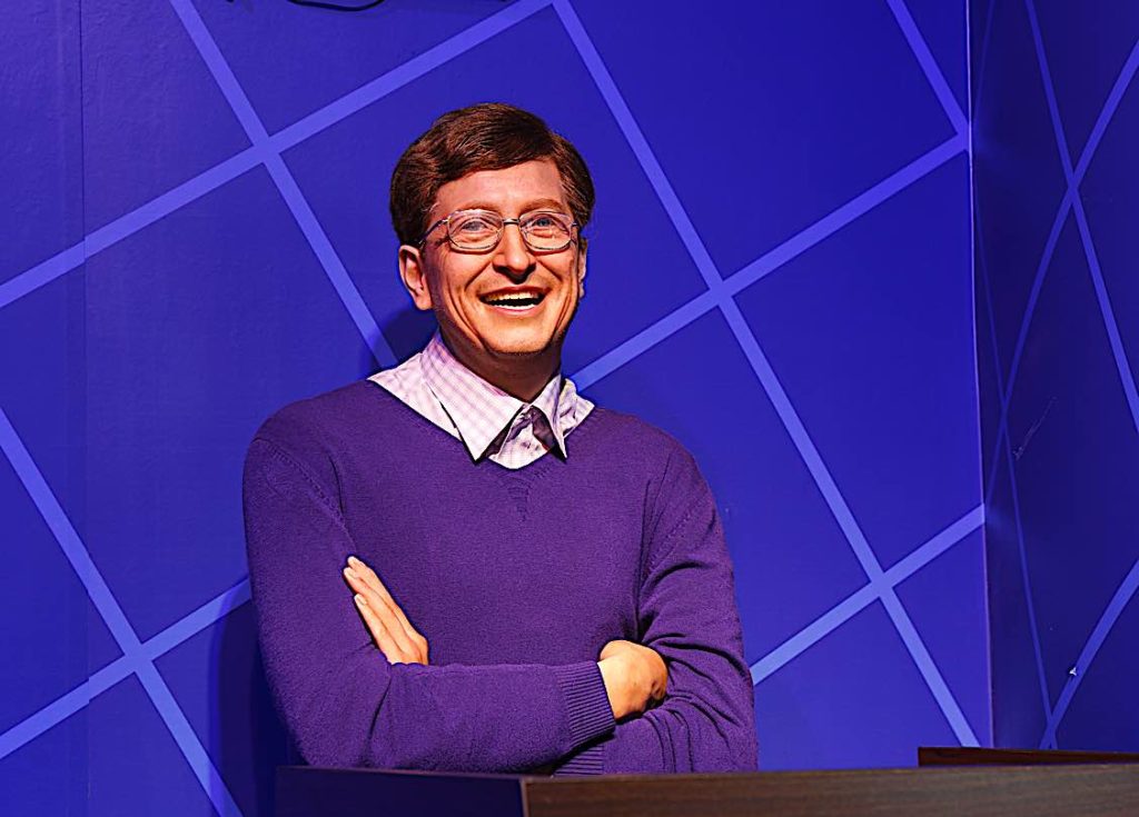 What are the six things the world's most successful people do every day? 2 Bill Gates wax figure at the waxworx museum Pivotal HR Solutions Blog