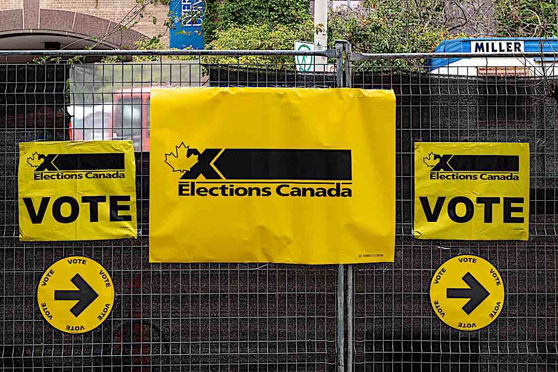 With voter turnout in the last election at 66 percent, we ask: What are the employer obligations for elections? 5 Toronto Canada elections polling signs Pivotal HR Solutions Blog